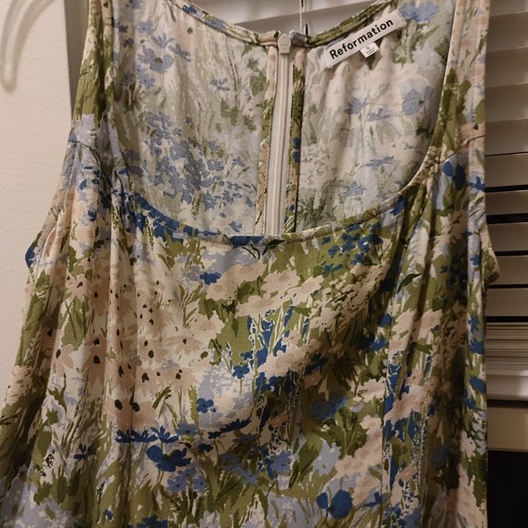 Reformation Noha Dress Hillside - Picture 8 of 10